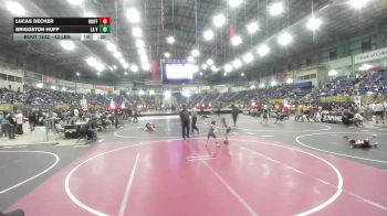 43 lbs 5th Place - Lucas Decker, Moffat County vs Briggston Huff, La Veta Raptors