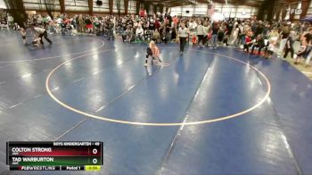 49 lbs Cons. Round 5 - Tad Warburton, JWC vs Colton Strong, JWC