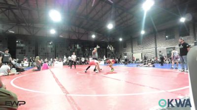 100 lbs 2nd Place - Tristen Cross, Brushy Wrestling Club vs Camden Lloyd, Westside Grappling Club