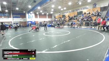 285 lbs Cons. Round 7 - Matthew Cooley, Oakdale vs Abraham Datte, James Monroe