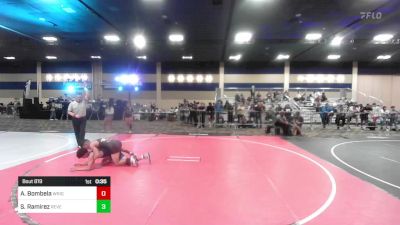 106 lbs Consi Of 16 #2 - Angel Bombela, Wright Wr Ac vs Shane Ramirez, Reverence Grappling