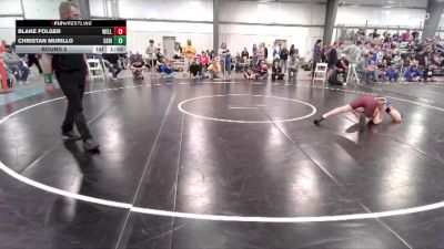 104-112 lbs Round 5 - Christan Murillo, Gering vs Blake Folger, Wellington