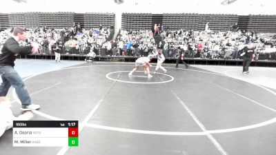 180 lbs Rr Rnd 1 - Aryana Osorio, Notorious Wrestling Club vs Maddison Miller, Honesdale