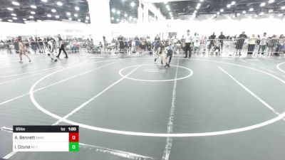 65 lbs Semifinal - Adam Bennett, Rancho Bernardo WC vs Isaac Ozuna, No Team