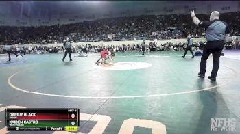 6A-126 lbs Cons. Round 1 - Dariuz Black, Union vs Kaiden Castro, Westmoore