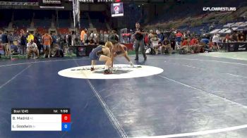 138 lbs Cons 32 #1 - Benny Madrid, Arizona vs Luke Goodwin, Indiana