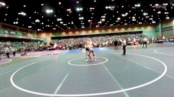 132 lbs Quarterfinal - Emilie Mower, Hillcrest vs Eden Garner, Eagle