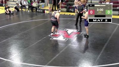 285 lbs Round 3 - Tyler Rawlings, Colorado Northwestern CC vs Mark Marin, Clackamas Community College