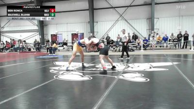 174 lbs Consi Of 4 - Ben Ronca, Wesleyan vs Maxwell Bluhm, Western New England