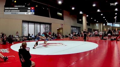 120 lbs Round 2 - Cote Spaulding, Patriots Wrestling Club-Dothan vs Jaylah Anderson, All American Wrestling Club
