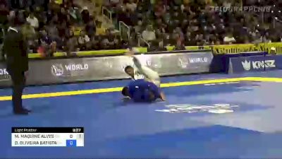DIEGO OLIVEIRA BATISTA vs MEYRAM MAQUINÉ ALVES 2022 World Jiu-Jitsu IBJJF Championship