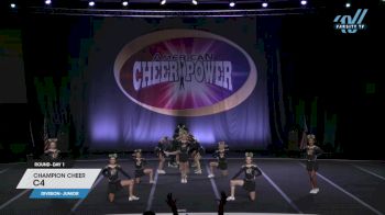 Champion Cheer - C4 [2025 L4 Junior Day 1] 2025 Cheer Power Prep Nationals & Galveston Showdown