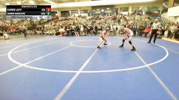 106 lbs 3rd Place Match - Caden Lacy, Springville vs Jaden Barlow, Carbon
