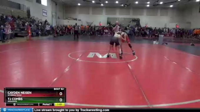 90 lbs Cons. Round 4 - Cayden Neisen, Scoring Edge vs Tj Combs, Andover