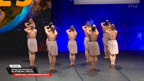 Shining Fame Performance - Platinum Lyrical [2025 Senior Small Contemporary/Lyrical Prelims] 2025 The Dance Worlds