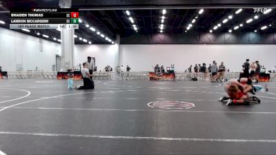 153 lbs 1st Place Match - Braiden Thomas, The Factory vs Landon McCargish, Dayton Bandits