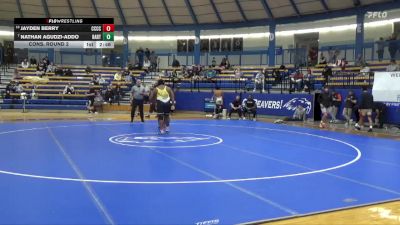 285 lbs Cons. Round 2 - Nathan Agudzi-Addo, Barton vs Jayden Berry, Cloud County Community College