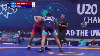 97 kg 1/8 Final - Justin Lee RADEMACHER, United States vs Genki Hoki, Japan