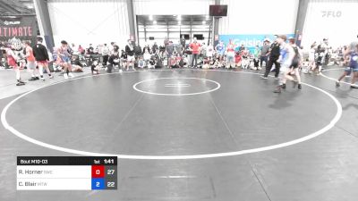 100 lbs Rr Rnd 3 - Ryan Horner, Seagull Wrestling Club vs Cooper Blair, Maine Trappers