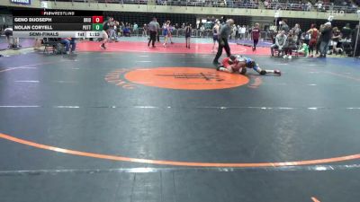100 lbs Semifinal - Geno DiJoseph, Bridgeton vs Nolan Coryell, Pottstown