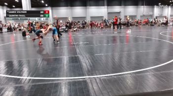 80 lbs Cons. Round 4 - Quintin Faull, Cowboy Wrestling Club vs **James Voltner, Alpha Wrestling Club