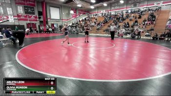 95 lbs Quarterfinal - Olivia Munson, Chaminade vs Arleth Leon, Glendora