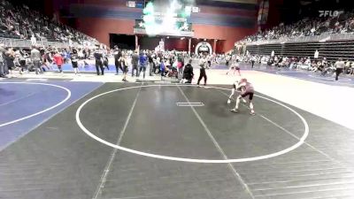 65 lbs Round Of 16 - Brody Bragg, Bear Cave vs Ryker Nixdorf, Glasgow WC