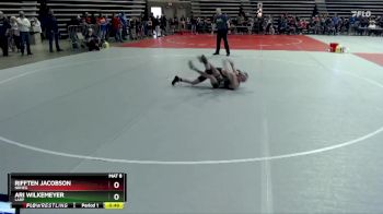 97 lbs Cons. Round 2 - Ari Wilkemeyer, LARP vs Rifften Jacobson, NRHEG