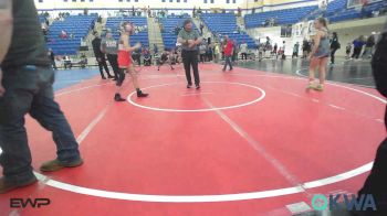 105 lbs Consolation - Izzabela Huddleston, Skiatook Youth Wrestling vs Meadow McCray, Pawnee Wrestling Club