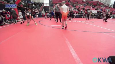 100 lbs Final - Ried Mayo, Perry Wrestling Academy vs Brendon Burns, Top Guns 11u