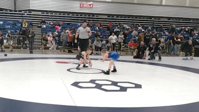 49 lbs Cons. Quarters - Ridge Jessop vs Ty Johnson, Rochelle Wrestling Club
