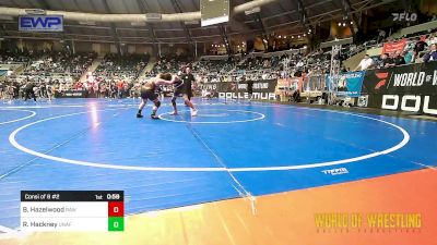 130 lbs Consi Of 8 #2 - Beau Hazelwood, RAW Wrestling Club vs Ryker Hackney, Unaffiliated