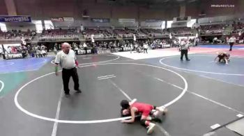 40 lbs 3rd Place - Jaxon Devaul, Rocky Mountain Wrestling vs Luke King, Colorado Regulators