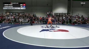 86 lbs Champ. Round 3 - Jersey Robb, Cowboy RTC/ Titan Mercury Wrestling Club (TMWC) vs Chris Moore, Illinois Regional Training Center
