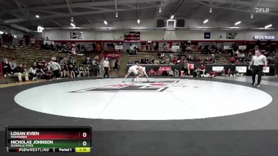 197 lbs 1st Place Match - Nicholas Johnson, Glenville State vs Logan Kvien, McKendree