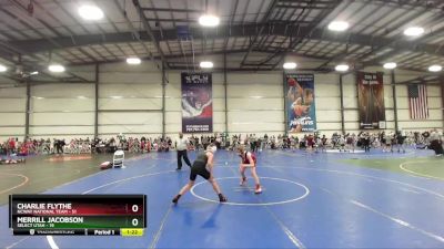 110 lbs Rd# 6- 9:00am Saturday Final Pool - Merrill Jacobson, SELECT Utah vs Charlie Flythe, NCWAY National Team