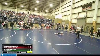 70 lbs Quarterfinal - Sloane Bayles, Sons Of Atlas vs Bennett Carlson, Wasatch Wrestling Club