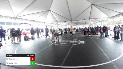 175 lbs Consi Of 16 #1 - Devlin Weaver, Silverback WC vs Wyatt Valle, Threshold WC