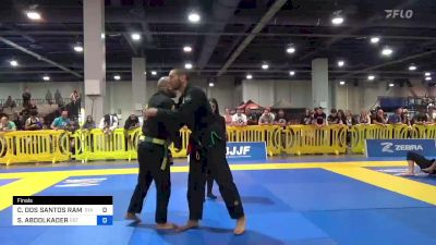 CLEIDSON DOS SANTOS RAMOS vs SAMIR ABDOLKADER 2023 American National IBJJF Jiu-Jitsu Championship