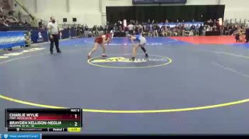 102 lbs Round 2 (3 Team) - Brayden Kellison-Neglia, Newfane Sr HS vs Charlie Wylie, Port Jervis Sr HS