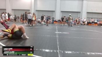 175 lbs Placement (4 Team) - Jack Carr, Misfits vs Jason Clark, Pedraza Wrestling