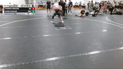 150 lbs Placement (4 Team) - Thomas Brough, Reverence United Blue vs Adam Culican, RWA Blue