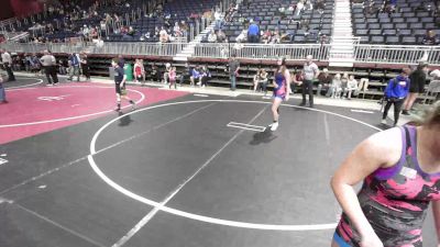 145 lbs Rr Rnd 3 - Andra Navratil, No Team vs Kylie Geis, Thermopolis WC
