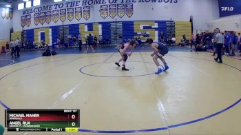 106 lbs Quarterfinal - Angel Rua, George M. Steinbrenner vs Michael Maher, Riverdale