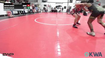 84 lbs Rr Rnd 1 - Driver Baker, Skiatook Youth Wrestling vs Bryce Harlin, Muskogee Rougher Youth Wrestling