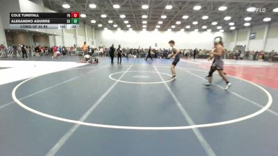 120 lbs Consi Of 64 #2 - Cole Tunstall, PA vs Alesandro Aguirre, SC