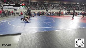 80 lbs Quarterfinal - Channing Bowman, Weatherford vs Jackson Parker, Standfast
