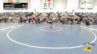 63 lbs 1st Place Match - Gunnar Burel, Perry Youth Wrestling Club vs Wesley Allen, Brawler Elite