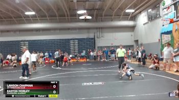 45 lbs Round 3 - Easton Morley, NoWorries Academy vs Lawson Chapman, JET Wrestling Club