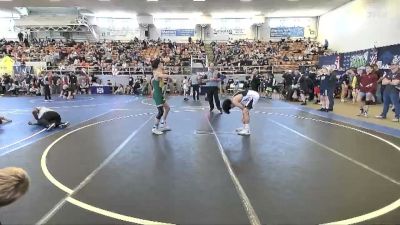 124 lbs Cons. Round 2 - Blake Smith (c2), Madison Plains vs Jose Hernandez, Rosemore